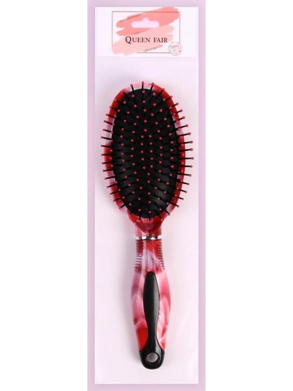 Расчёска массажная, 7 × 24 см, рисунок МИКС