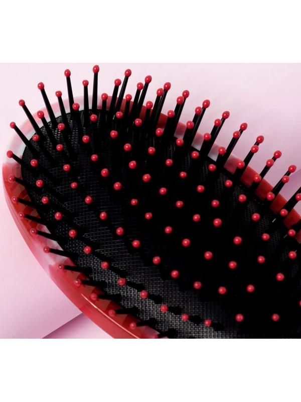 Расчёска массажная, 7 × 24 см, рисунок МИКС