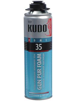 Монтажная пена KUDO HOME35, профессиональная, всесезонная, до 35 л, 650 мл