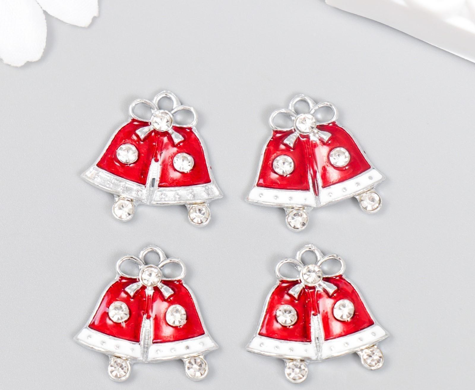 Декор для творчества металл, эмаль, страза 