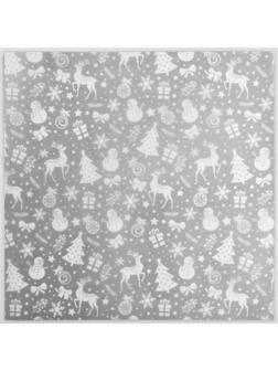 Калька декоративная  «Новый год» 30,5 х 30,5  см