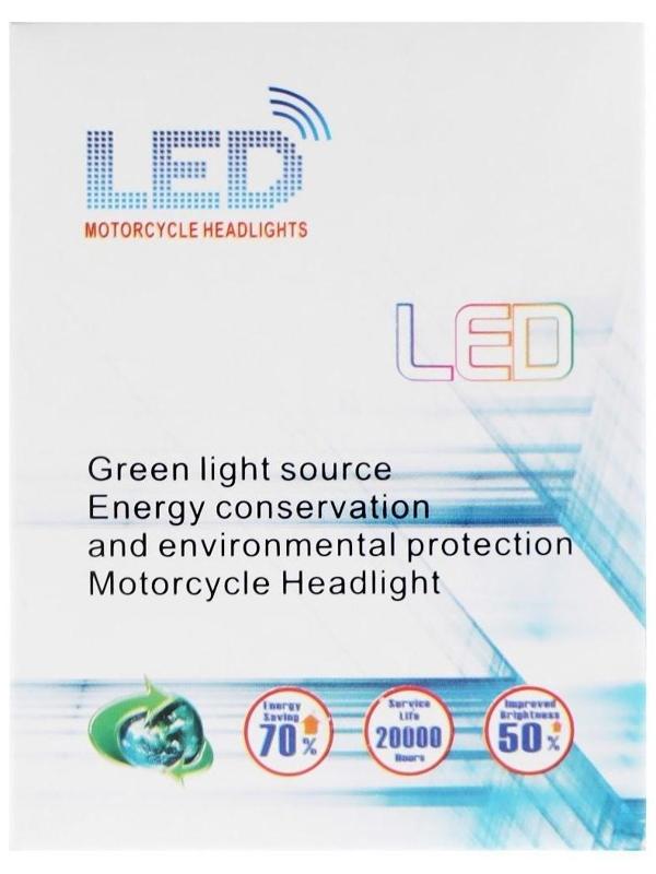 Фара cветодиодная для мототехники, 4 LED, IP67, 4 Вт, направленный свет