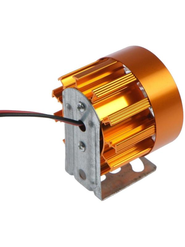 Фара cветодиодная для мототехники, 4 LED, IP67, 4 Вт, направленный свет