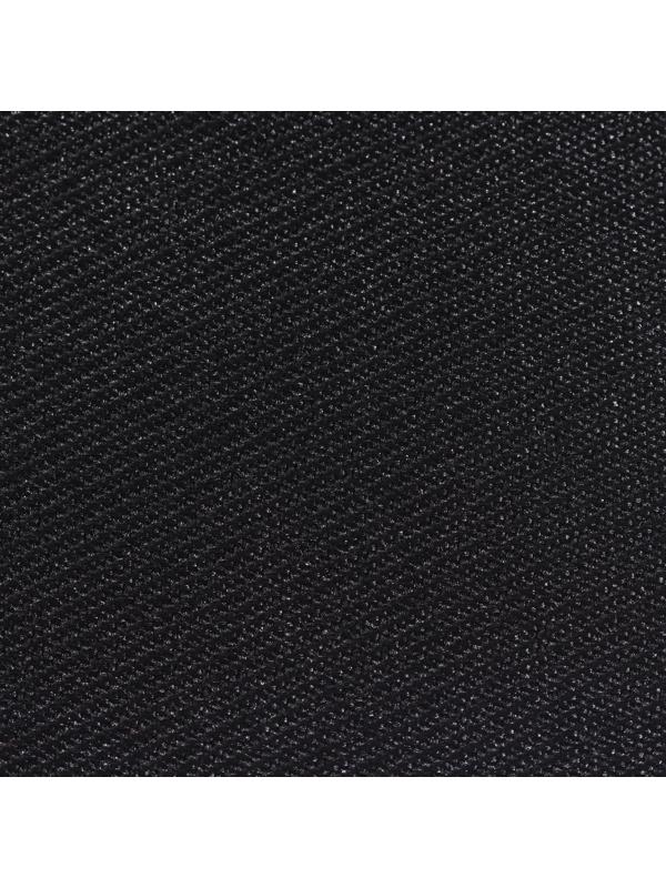 Заплатка для одежды «Прямоугольник», 4,2 × 1 см, термоклеевая, цвет чёрный