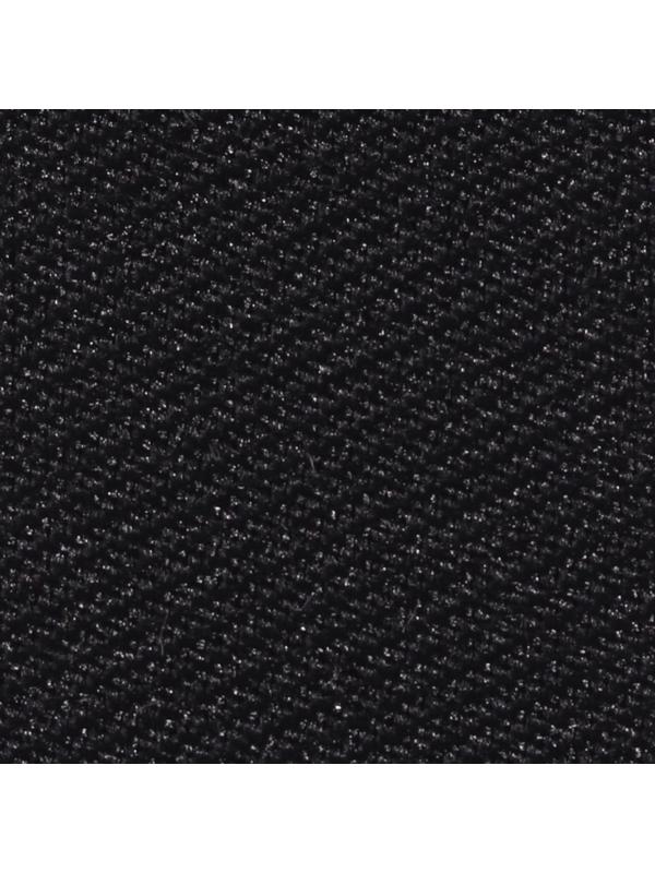 Заплатка для одежды «Прямоугольник», 4,5 × 2,5 см, термоклеевая, цвет чёрный