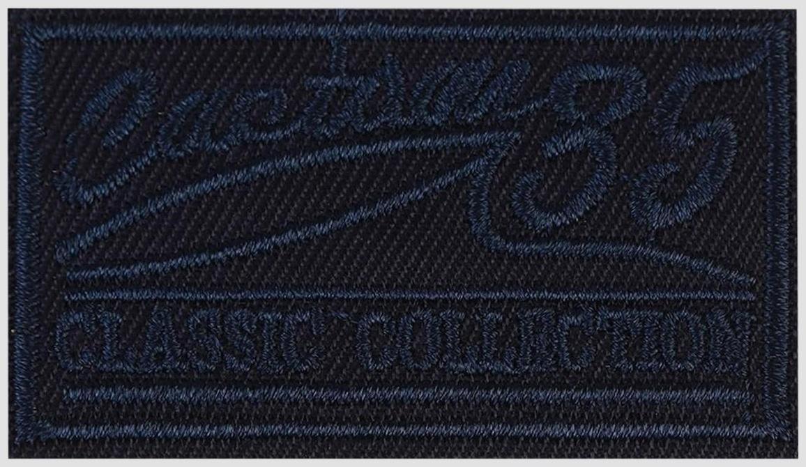 Термоаппликация «Прямоугольник», 6,5 × 3,2 см, цвет тёмно-синий