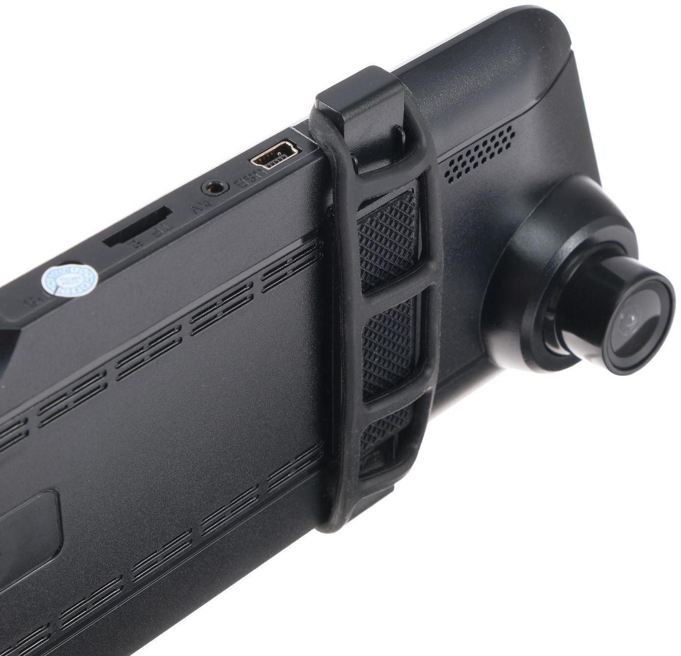 Видеорегистратор Cartage, 2 камеры, HD 1080P, размер 29×8 см, IPS 5.0, обзор 170°