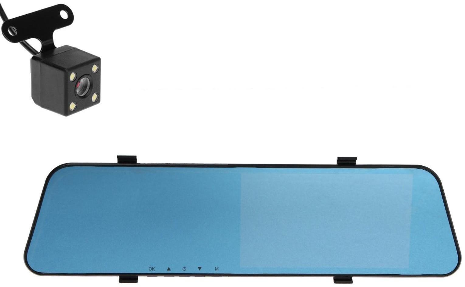 Видеорегистратор Cartage, 2 камеры, HD 1080P, IPS 7.0, обзор 140°