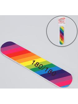 Пилка-наждак «Радуга», абразивность 180/180, 9 см