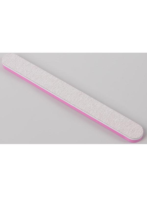 Пилка-полировка, абразивность 100/180, 18 см, цвет МИКС