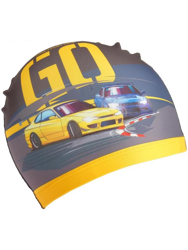 Плавки для мальчиков + шапочка, комплект, р. 26, рост 110 см, обхват 46-52 см