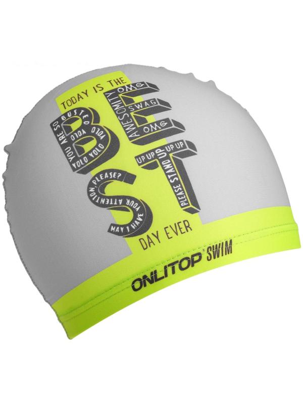 Плавки для мальчиков + шапочка, комплект, р. 26, рост 110 см, обхват 46-52 см