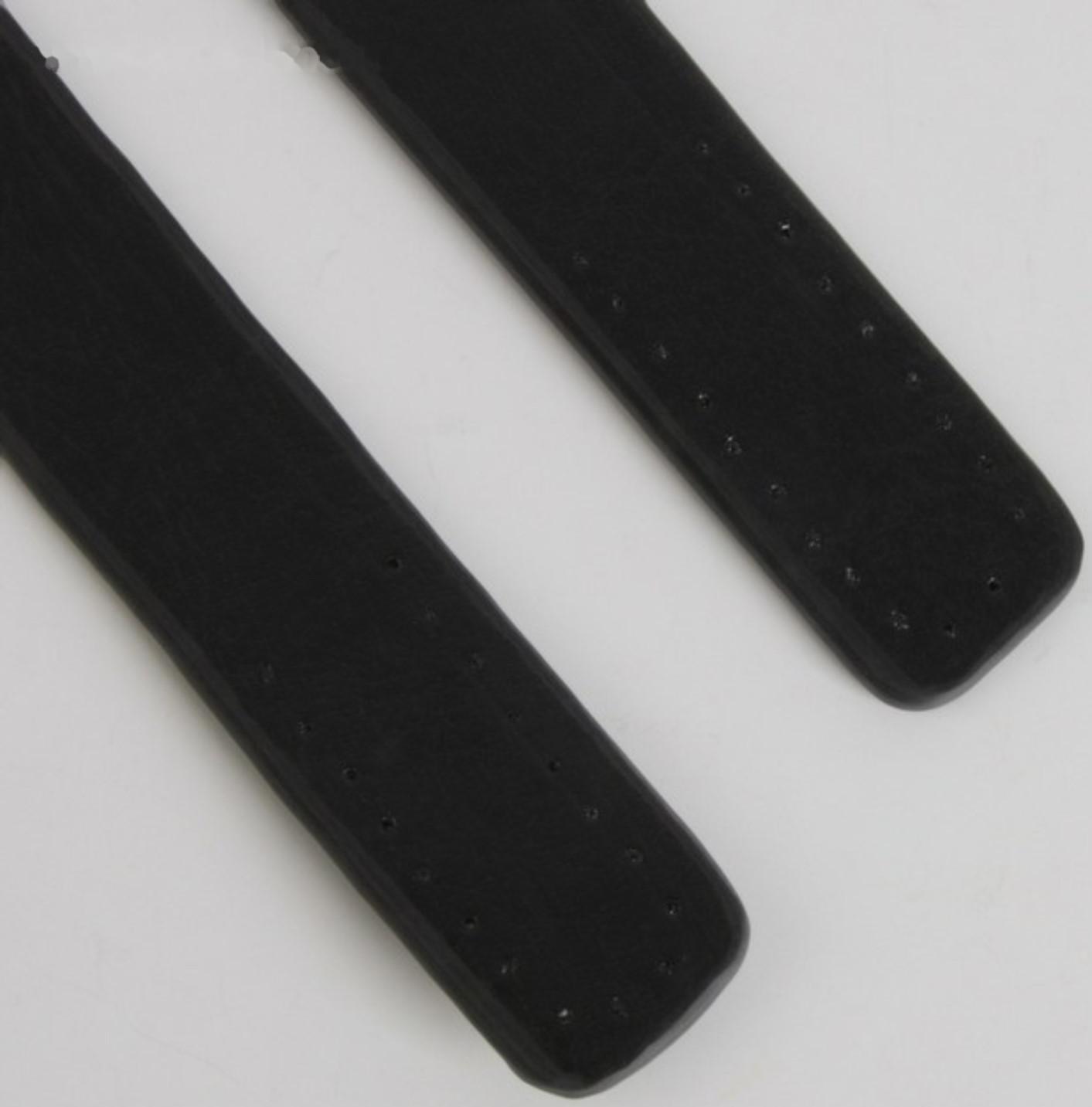 Ручки для сумки, пара, 52 ± 2 × 2 см, цвет чёрный