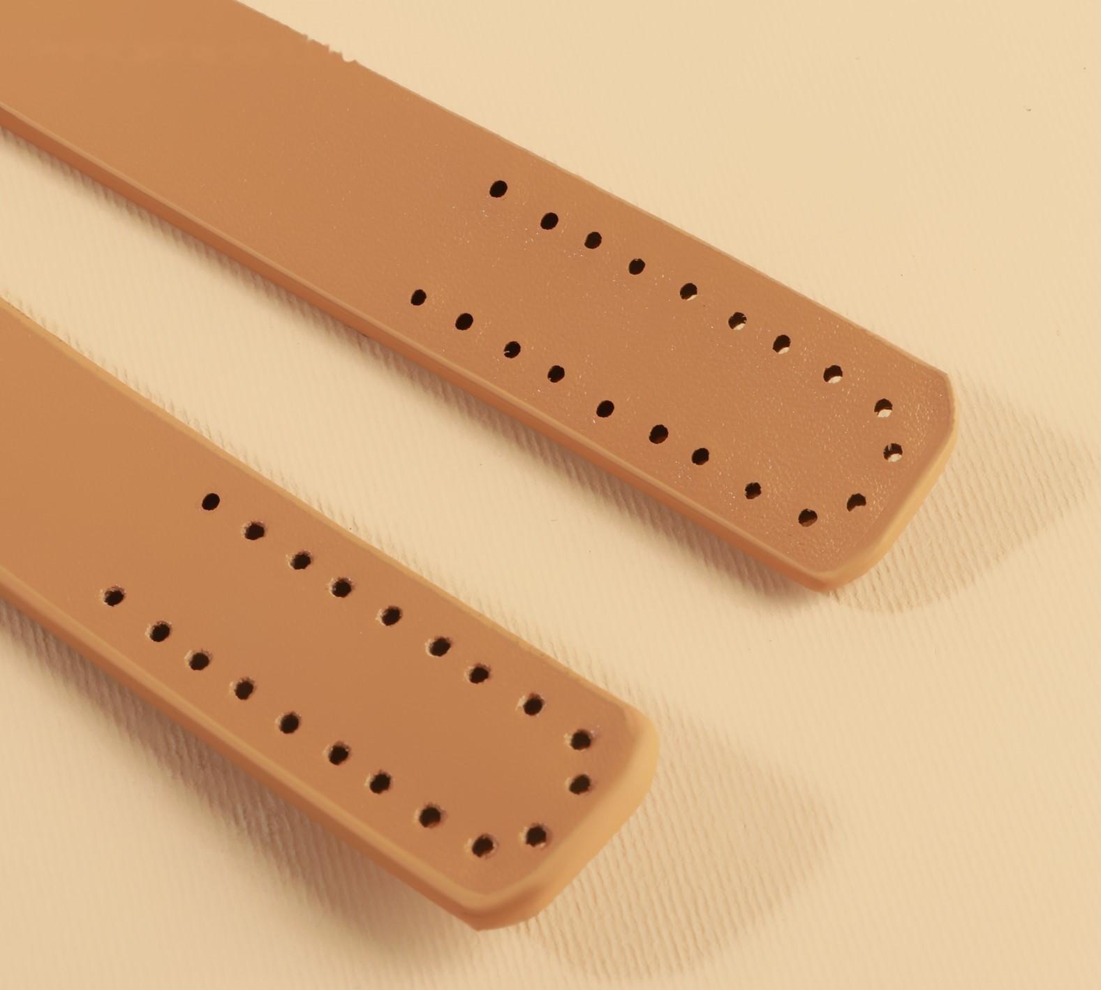 Ручки для сумки, пара, 54 × 2 см, цвет бежевый