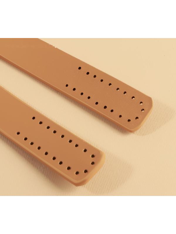 Ручки для сумки, пара, 54 × 2 см, цвет бежевый