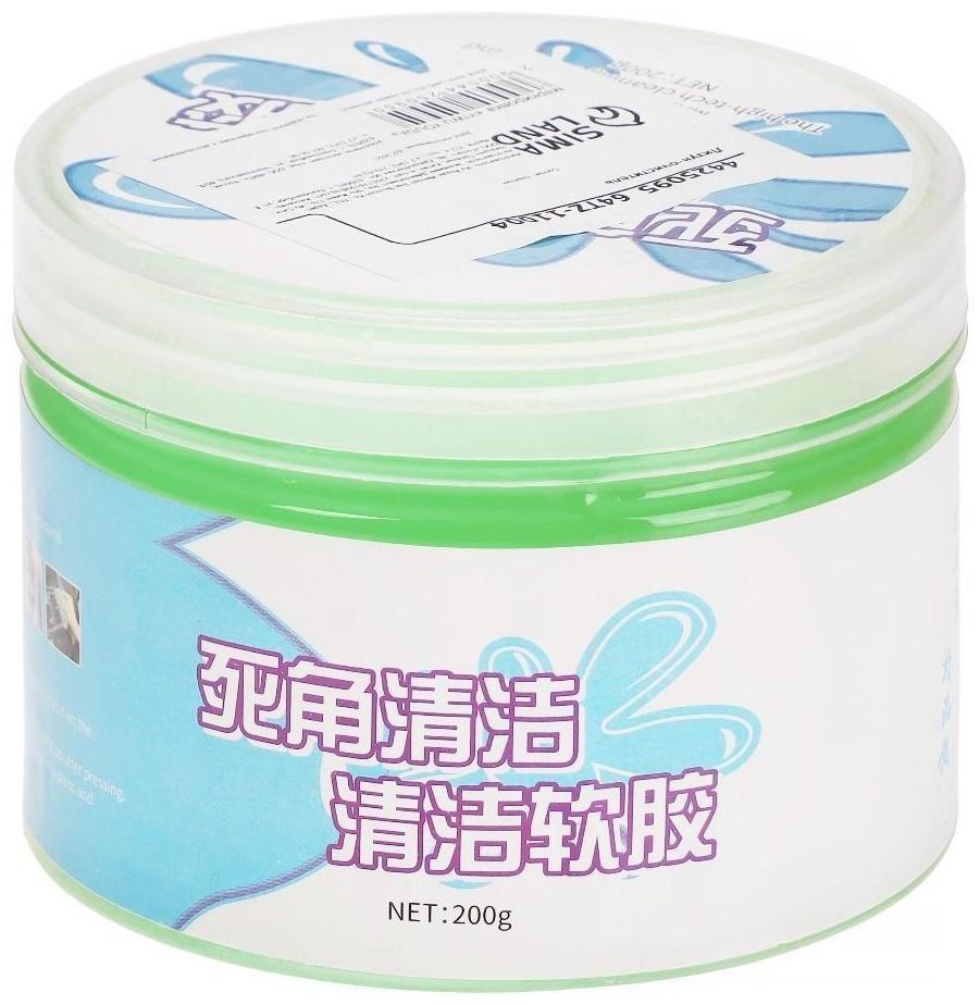 Лизун-очиститель салона автомобиля, 200 г, пластиковый туб, микс