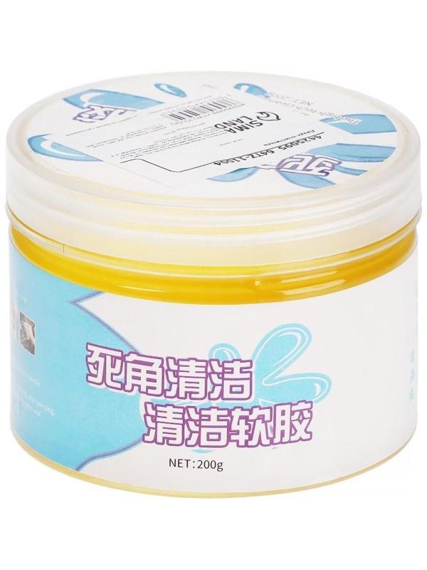 Лизун-очиститель салона автомобиля, 200 г, пластиковый туб, микс