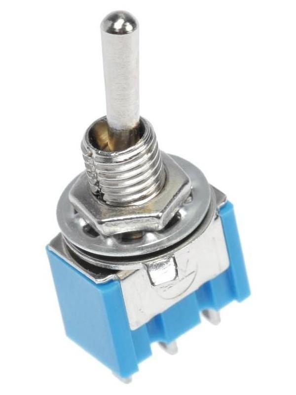 Тумблер, 250 В, 3 А, ON-ON, 3с, малый