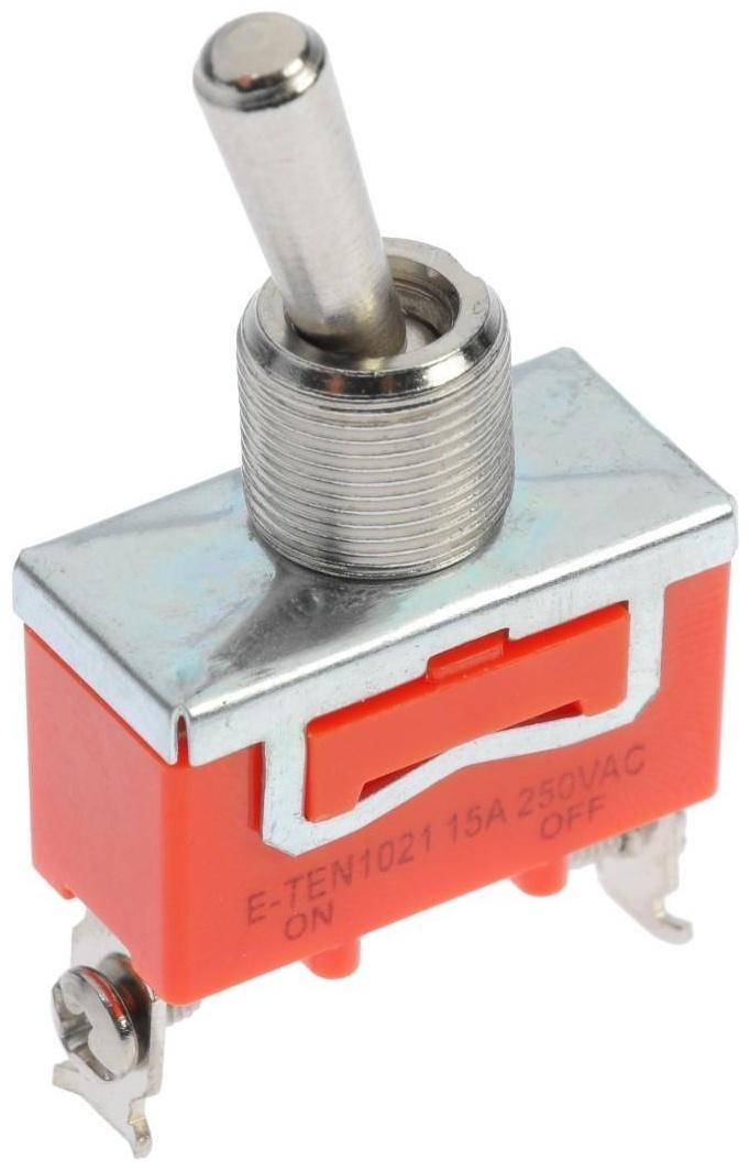 Тумблер, 250 В, 15 А, ON-OFF, 2с