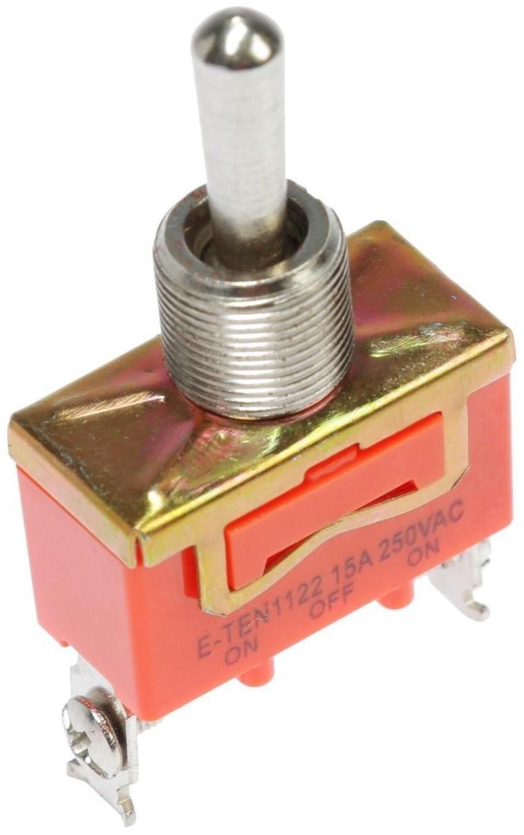 Тумблер, 250 В, 15 А, ON-ON, 3с