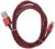 Кабель LuazON, Lightning - USB, 1 А, 1 м, оплётка нейлон, красный