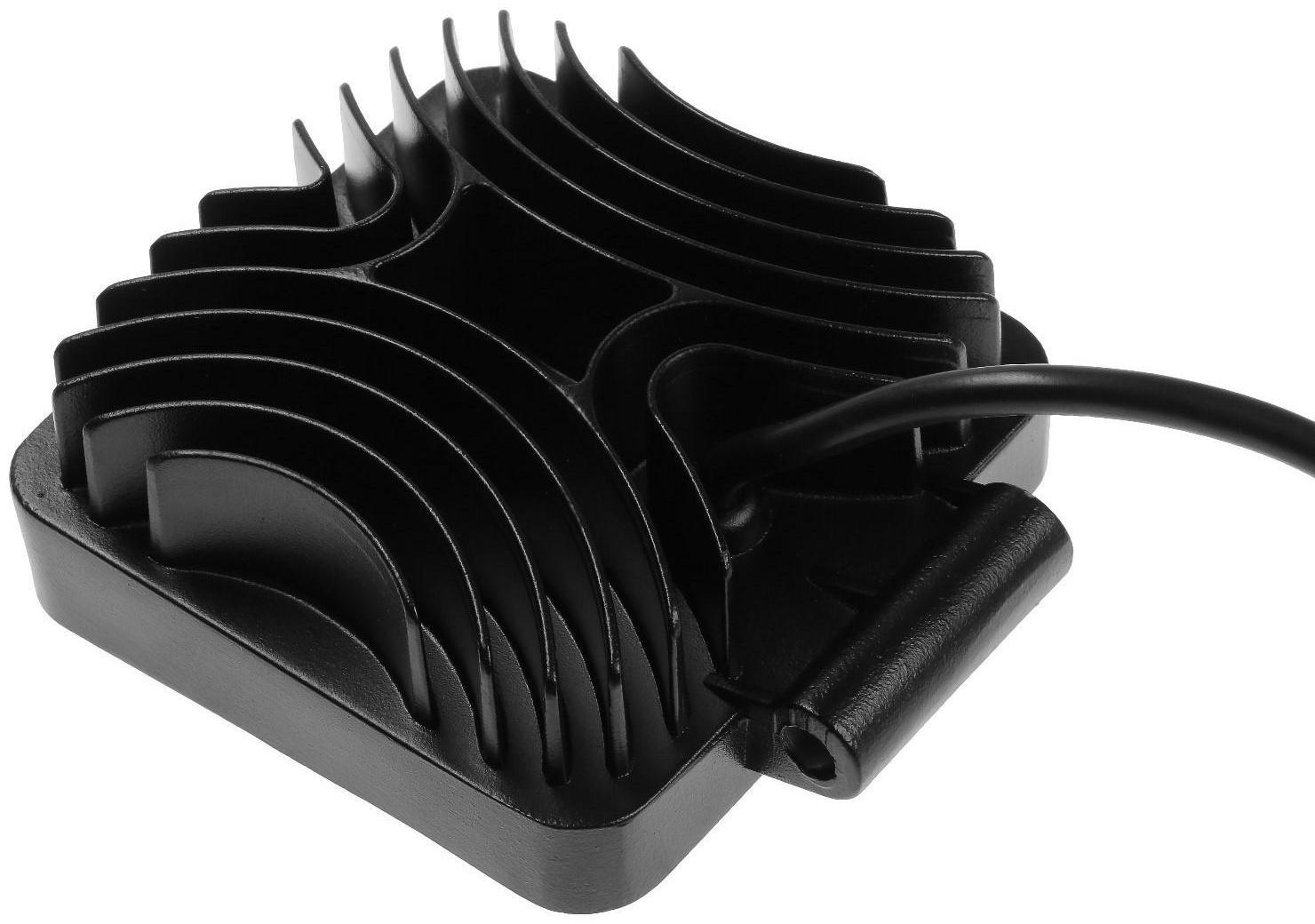 Противотуманная фара, 9-30 В, 54 LED (38 белых, 16 желтых), IP67, 162 Вт, направленный свет