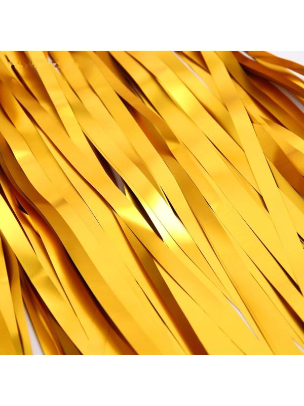 Юбка, 40 см, на липучке, цвет золотой