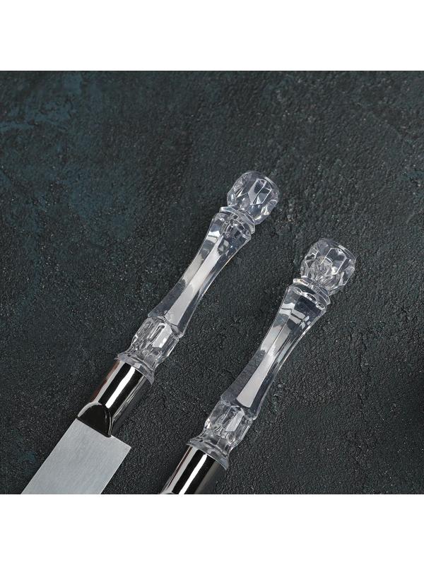 Набор кондитерский «Стиль», 2 предмета: лопатка 25 см, нож 31 см