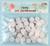 Липучка на клеевой основе «Круг», набор 55 шт., размер 1 шт: 1,5 × 1,5 см, цвет серый