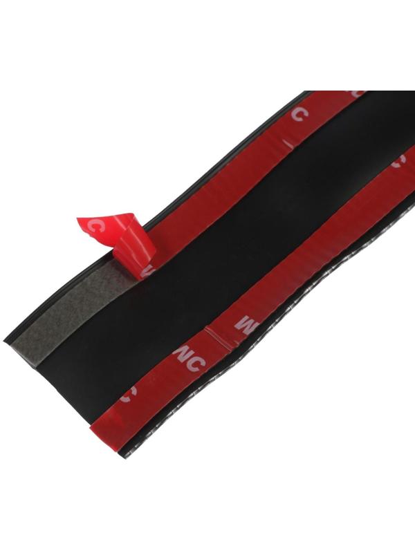 Защитная накладка на порог автомобиля TORSO, самоклеящаяся, карбон, 5х250 см