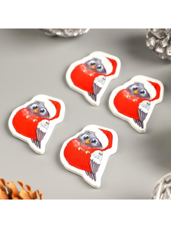 Набор пуговиц для творчества дерево 