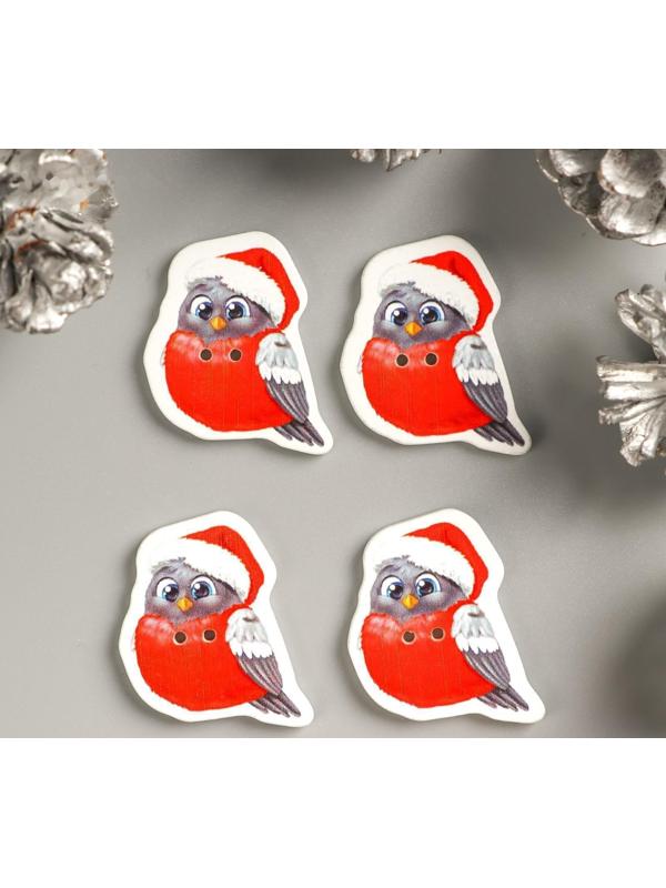 Набор пуговиц для творчества дерево 