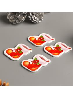 Набор пуговиц для творчества дерево 