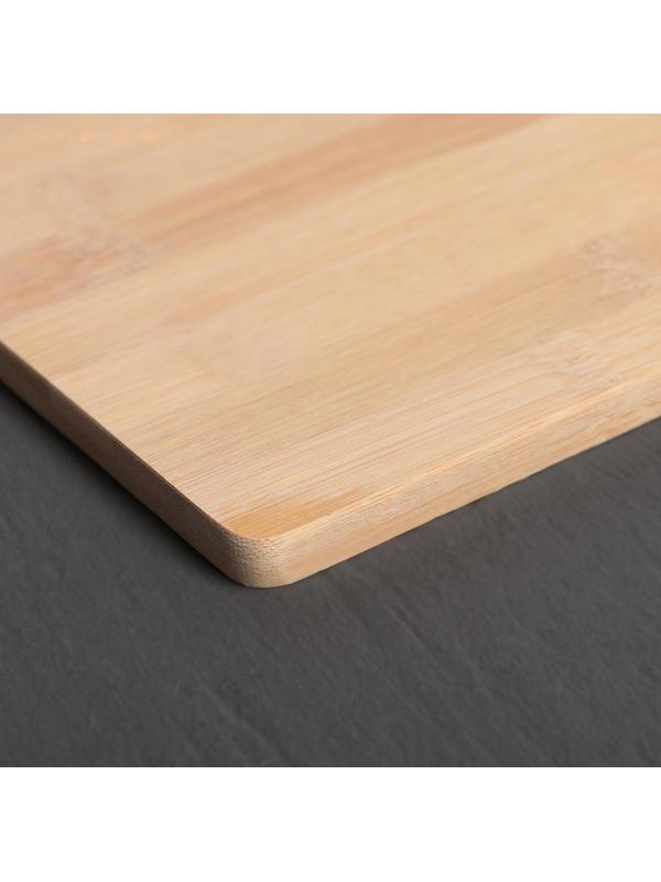 Доска разделочная Доляна «Марно», 28×18 см, бамбук