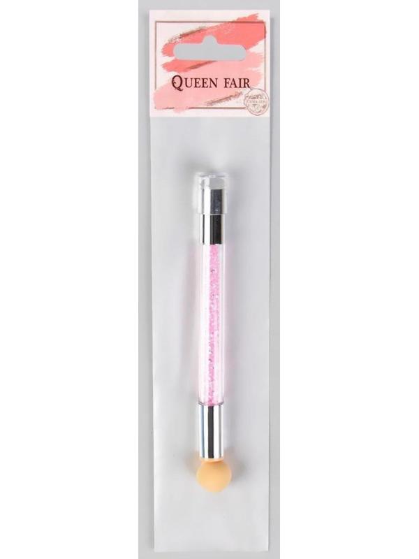 Двусторонняя ручка для аэропуффинга и стемпинга, 14,5 см, цвет МИКС