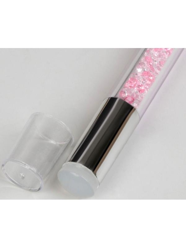 Двусторонняя ручка для аэропуффинга и стемпинга, 14,5 см, цвет МИКС