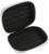 Футляр для наушников LuazON, прямоугольный, 8х6х3 см, материал верха: ткань, серый