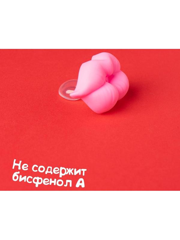 Пустышка силиконовая ортодонтическая «Зайка»,от 0 мес.,с колпачком