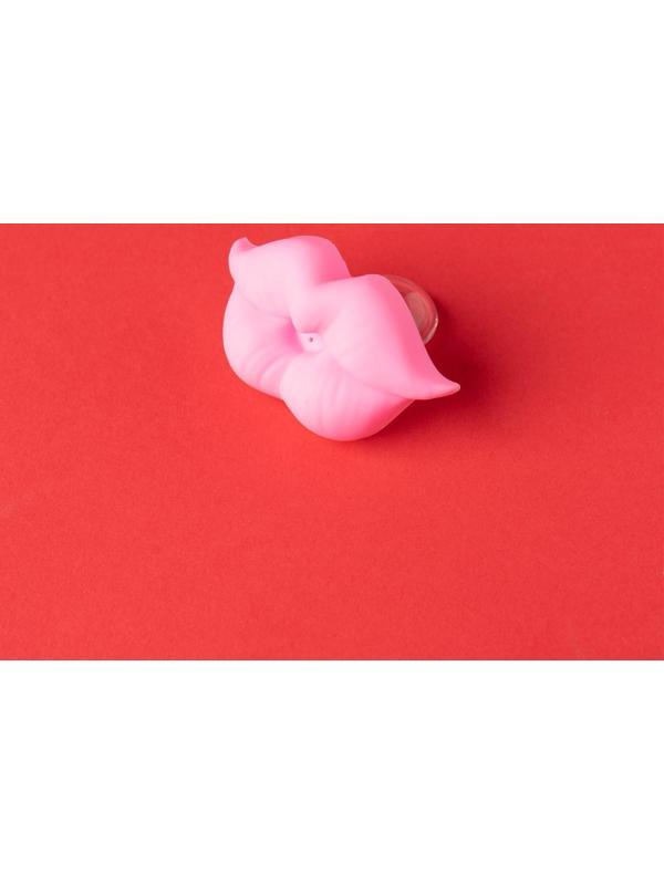 Пустышка силиконовая ортодонтическая «Зайка»,от 0 мес.,с колпачком