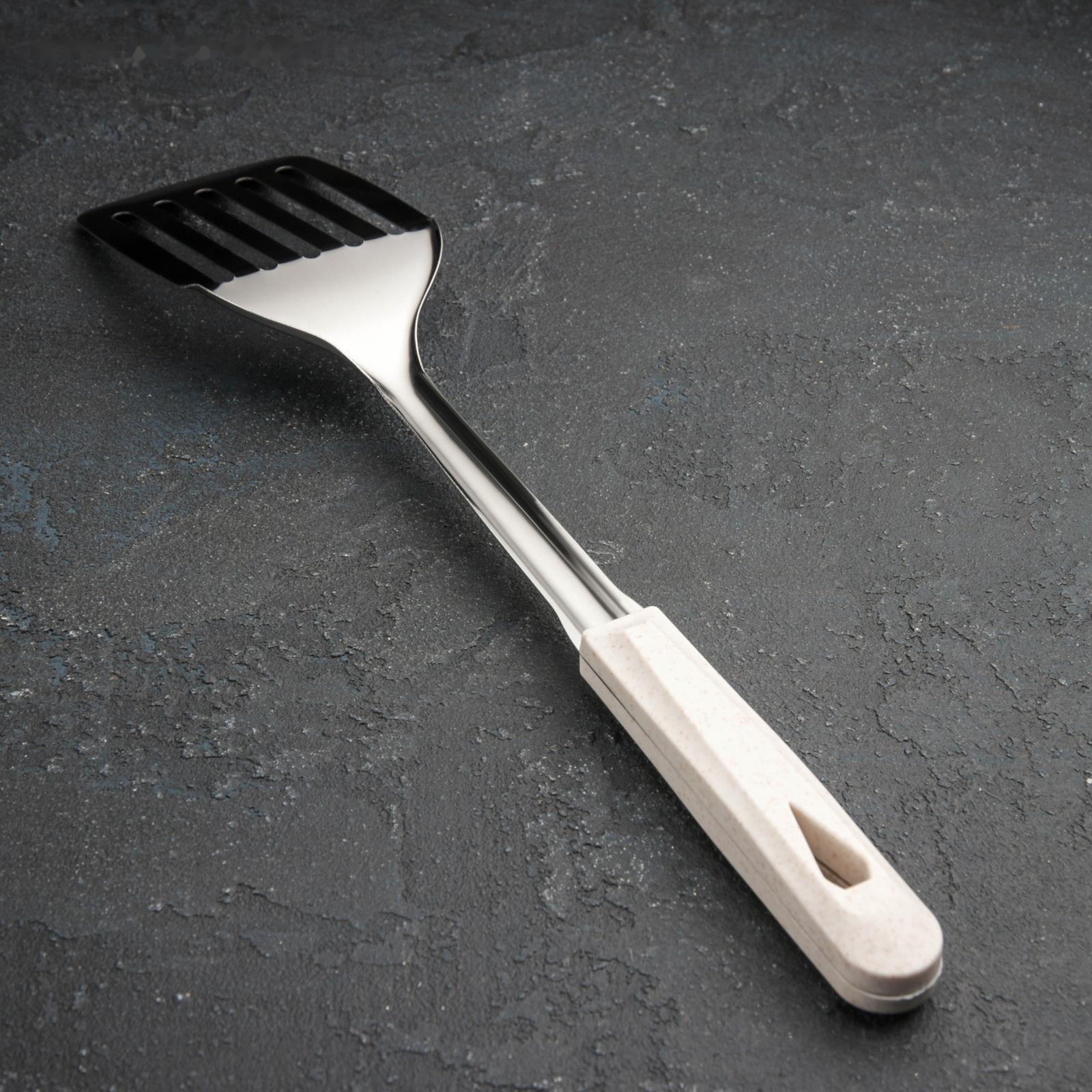 Лопатка из нержавеющей стали Доляна «Соната», h=35,5 см