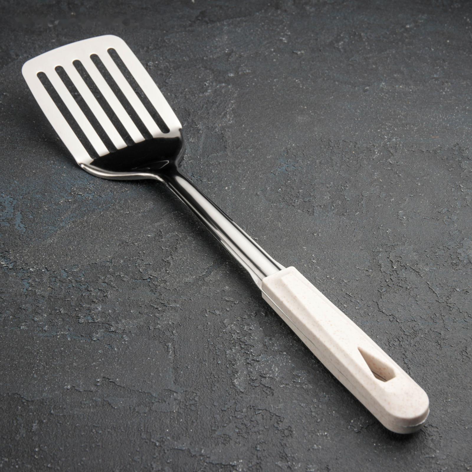 Лопатка из нержавеющей стали Доляна «Соната», h=35,5 см