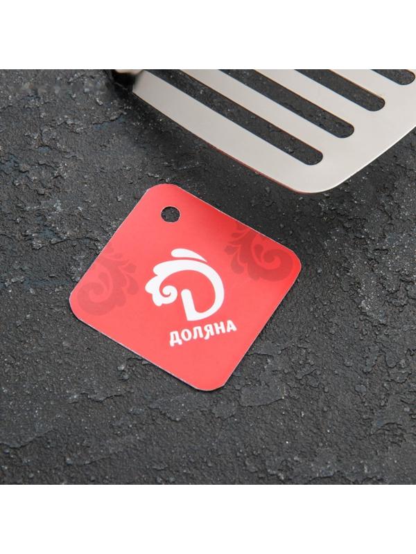 Лопатка из нержавеющей стали Доляна «Соната», h=35,5 см