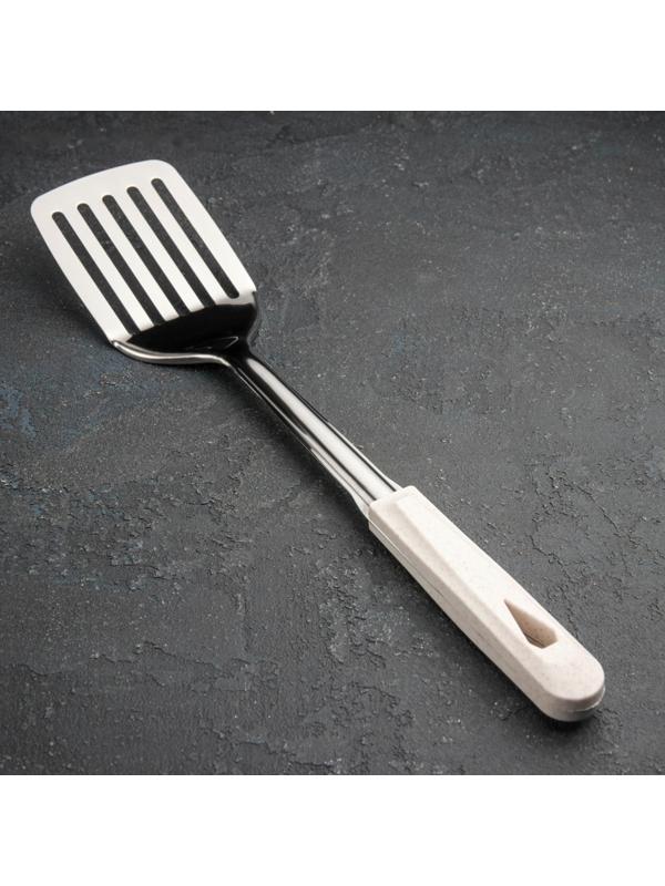 Лопатка из нержавеющей стали Доляна «Соната», h=35,5 см