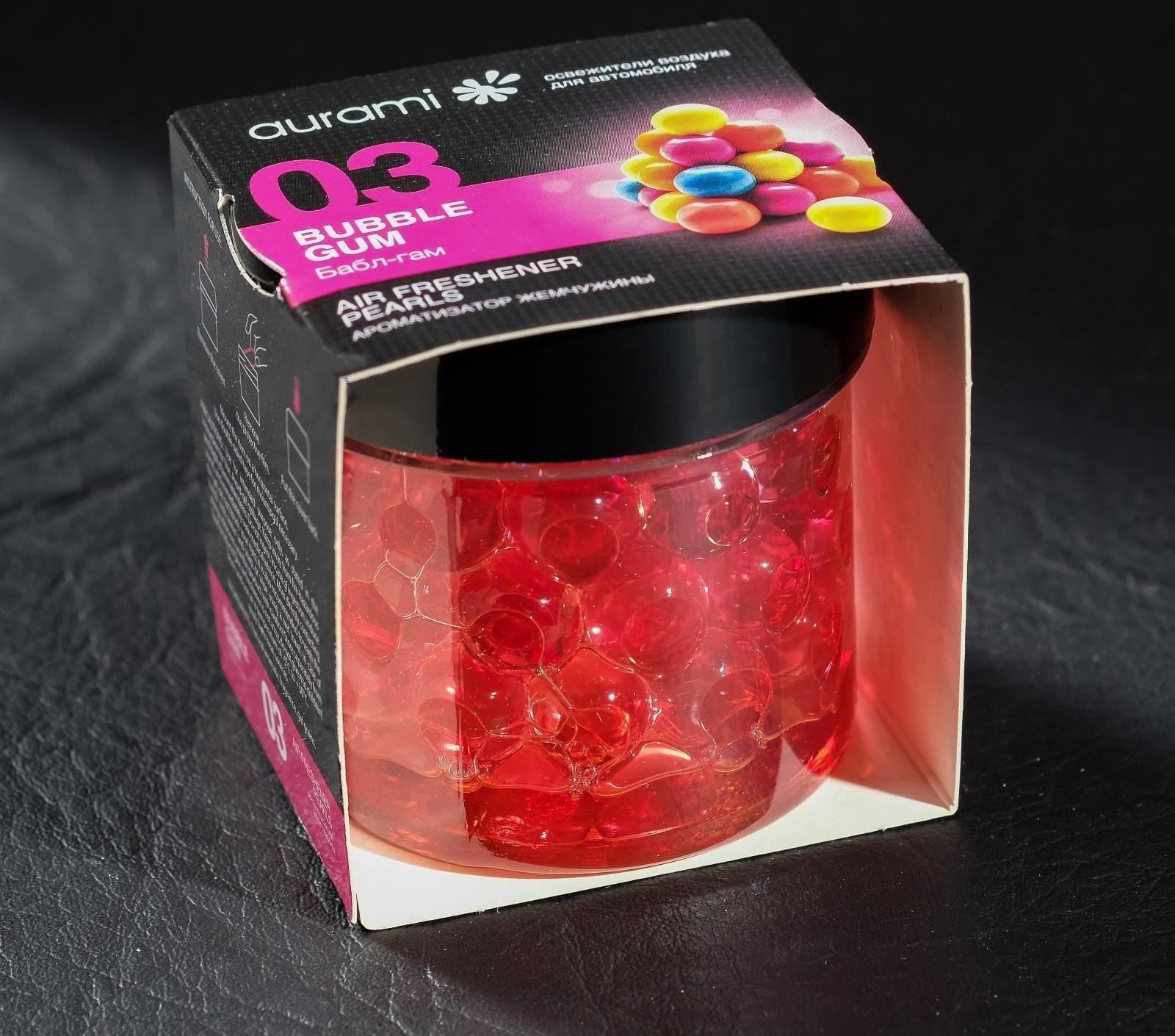 Ароматизатор воздуха на гелевой основе Жемчужины «Бабл-гам» 100гр