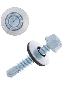 Саморезы кровельные с шайб., с рез.прокл., 5.5х32, 200 шт.