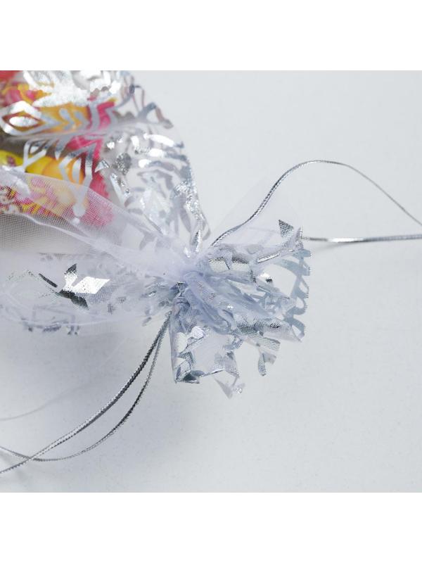 Мешочек подарочный органза «С Новым годом!», 20 × 30 см