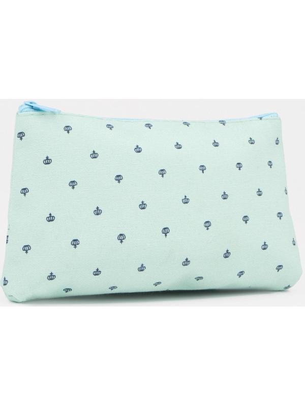 Косметичка на молнии, цвет мятный