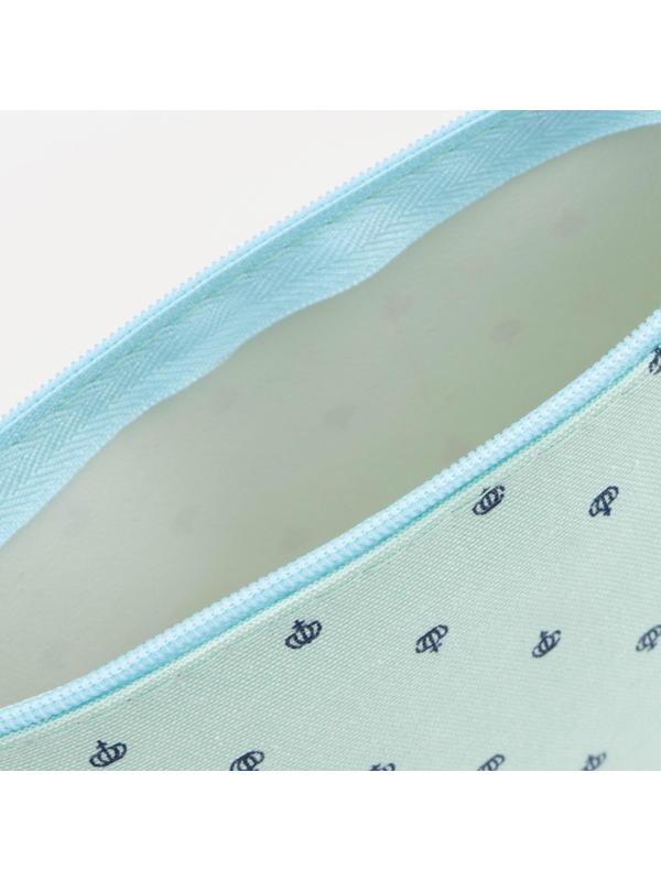 Косметичка на молнии, цвет мятный