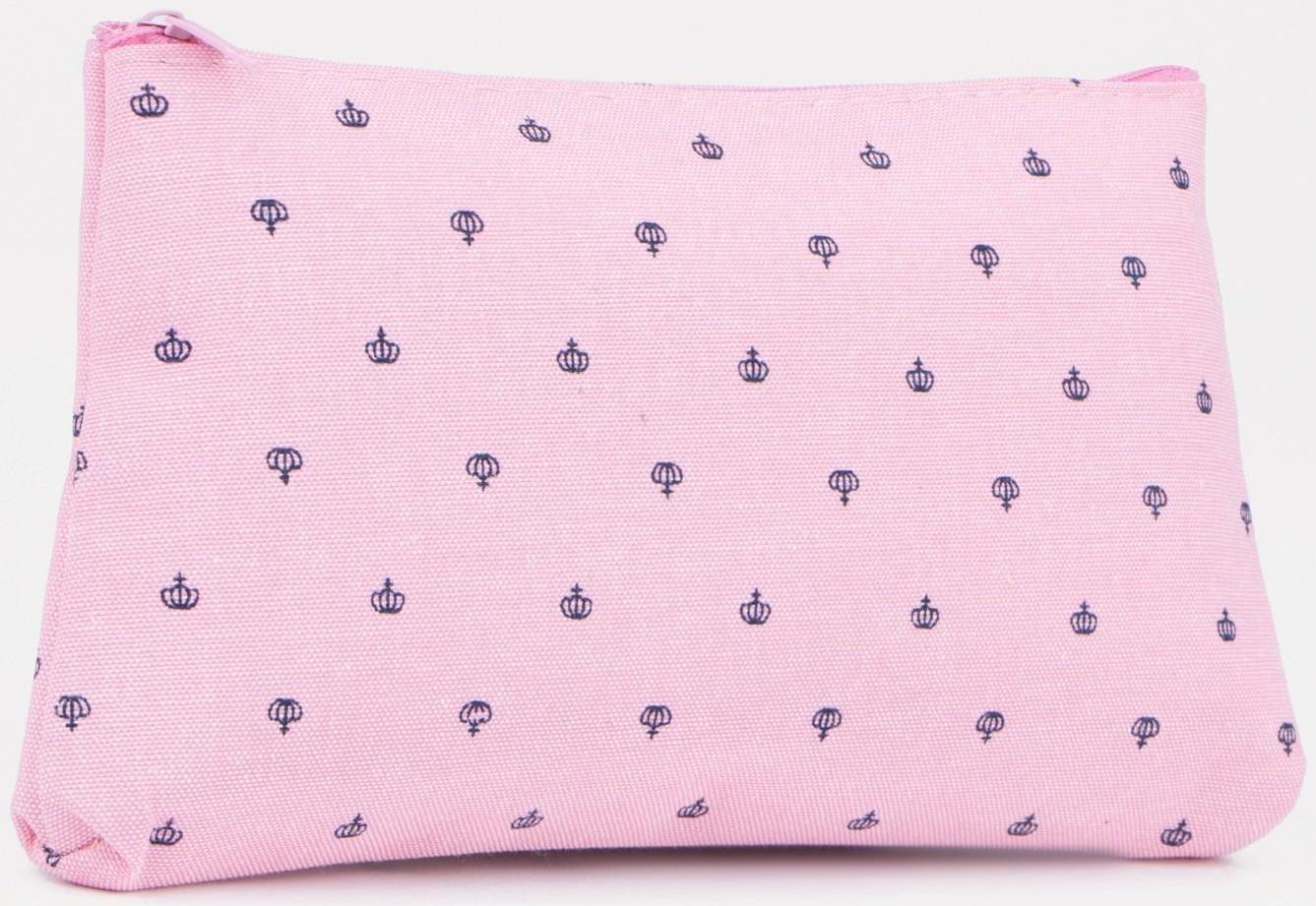 Косметичка на молнии, цвет розовый