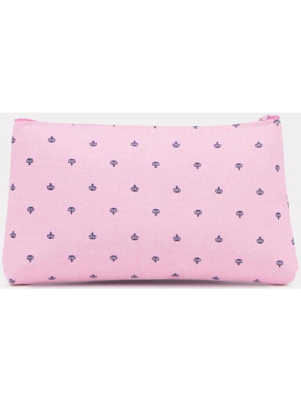 Косметичка на молнии, цвет розовый
